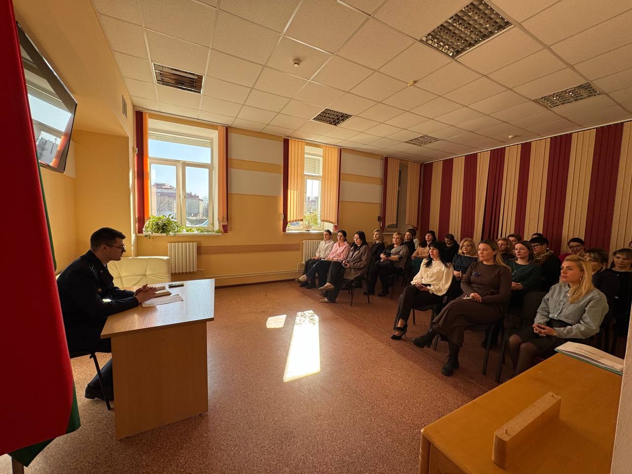 Информационная встреча посвященная актуальным вызовам общественной безопасности и сохранению исторической памяти